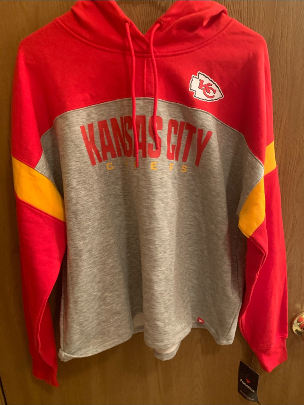 Fanatics NFL Kansas City Chiefs Boxy Fit Hoodie